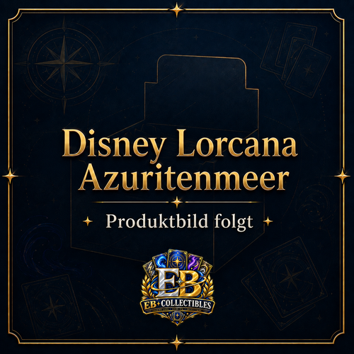 Disney Lorcana Azuritenmeer Booster Display